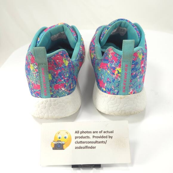 Skechers Light Weight Athletic Running Lace Up Shoe Womens Size 9 12731 Multi - Picture 3 of 9